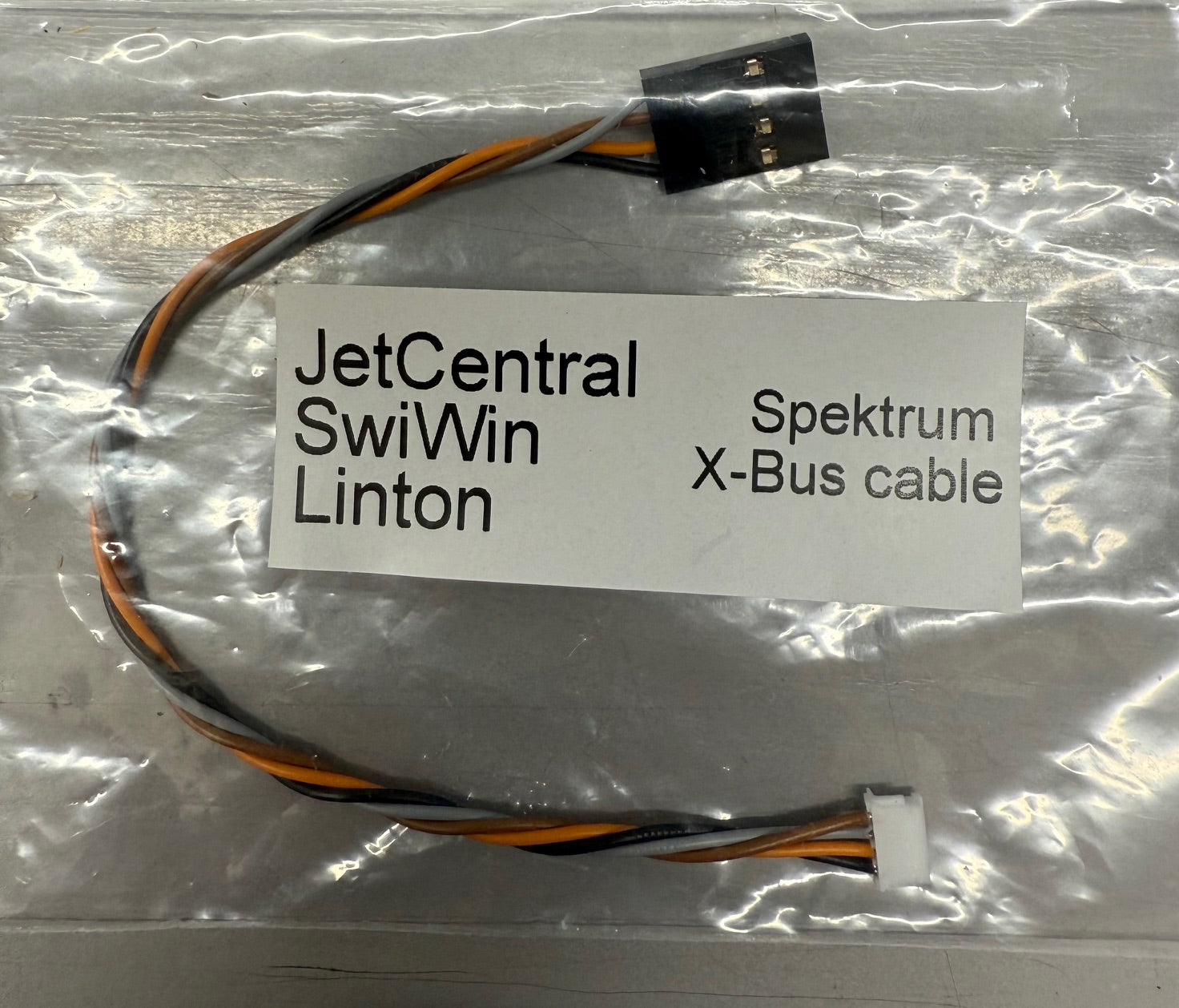 Vspeak XBus Spektrum Adapter Lead for Swiwin & JetCentral Telemetry Unit
