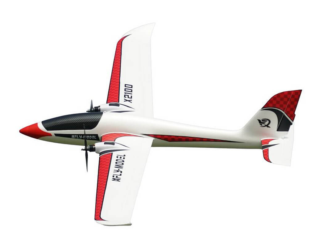 XFLY SWIFT X2100 TWIN GLIDER WITHOUT TX/RX/BATT XF113P-X