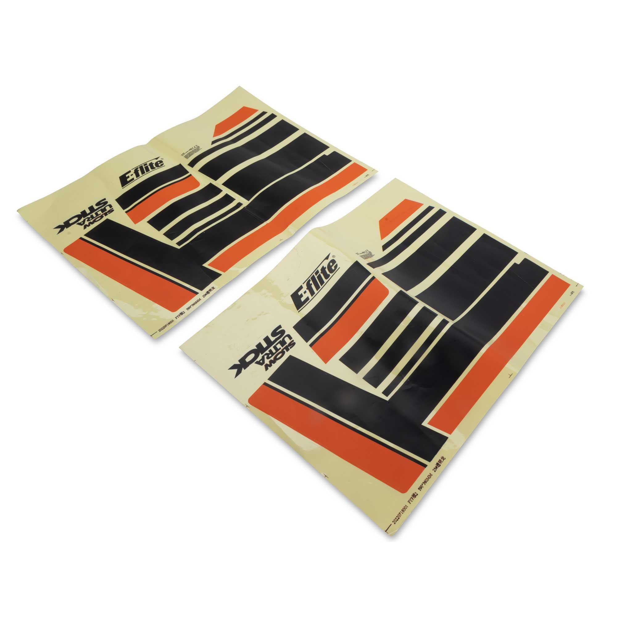 E-Flite Decal Sheet: Slow Ultra Stick EFL0371