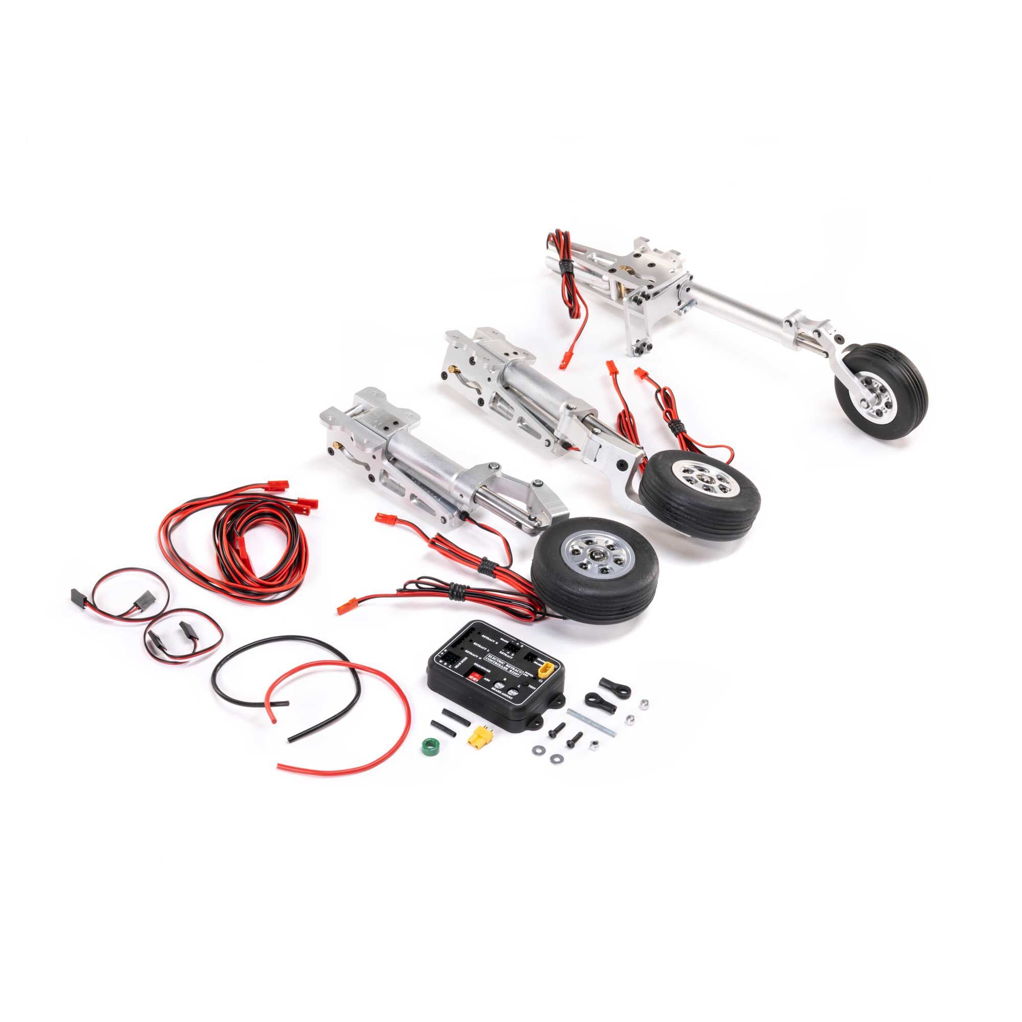 Hangar 9 Electric Tricycle Retract Set with Brakes and Digital Contro HAN-3625ER