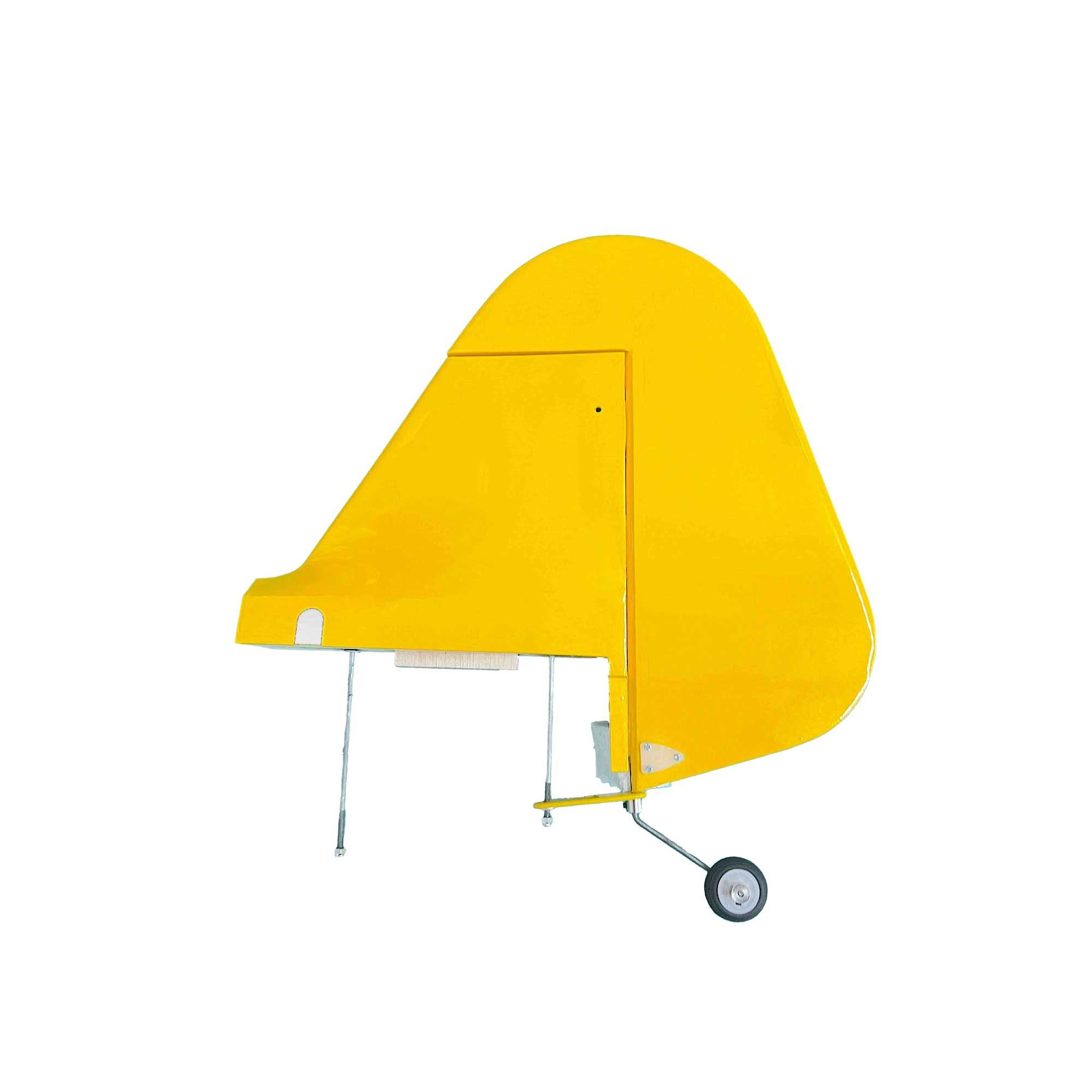 Hangar 9 Fin and Rudder Assembly: J-3 Cub 10cc PNP, 82.5" HAN517505