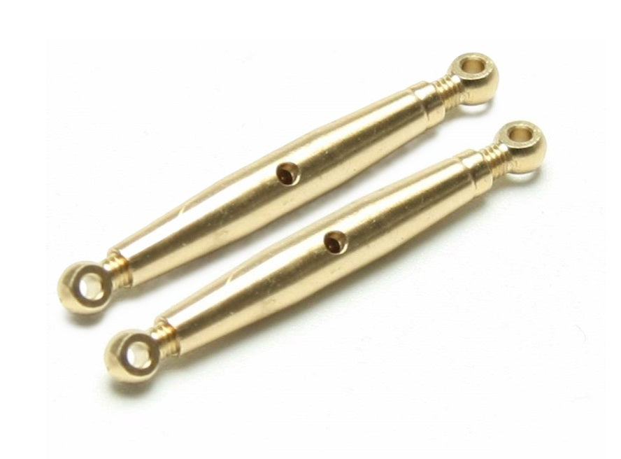 Brass Turnbuckle M3 33-55mm Pair X0357
