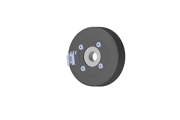 Electron Magnetic Brake Unit with axle Insert Electromagnet for 50mm Brake Disc