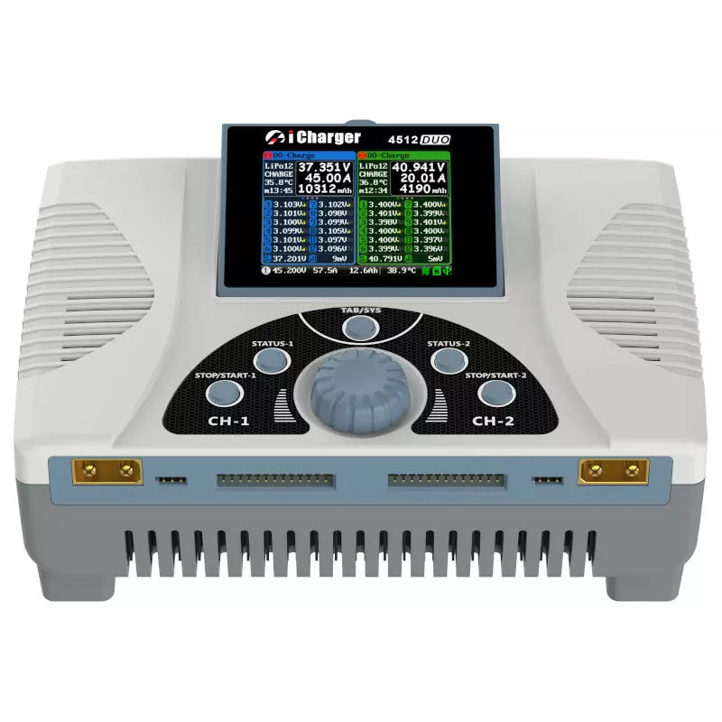 iCharger 4512 Duo 2800W 45A 12s Balance Charger from Junsi