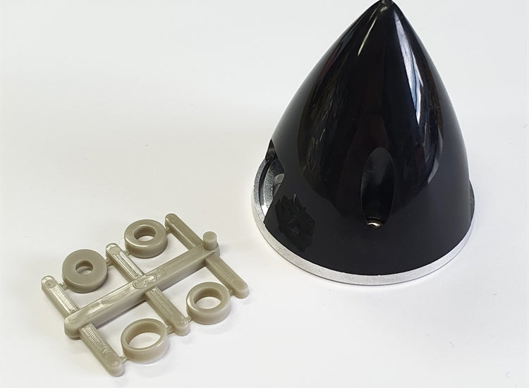 Gemfan Ally Backplate Nylon Spinner 45mm Black