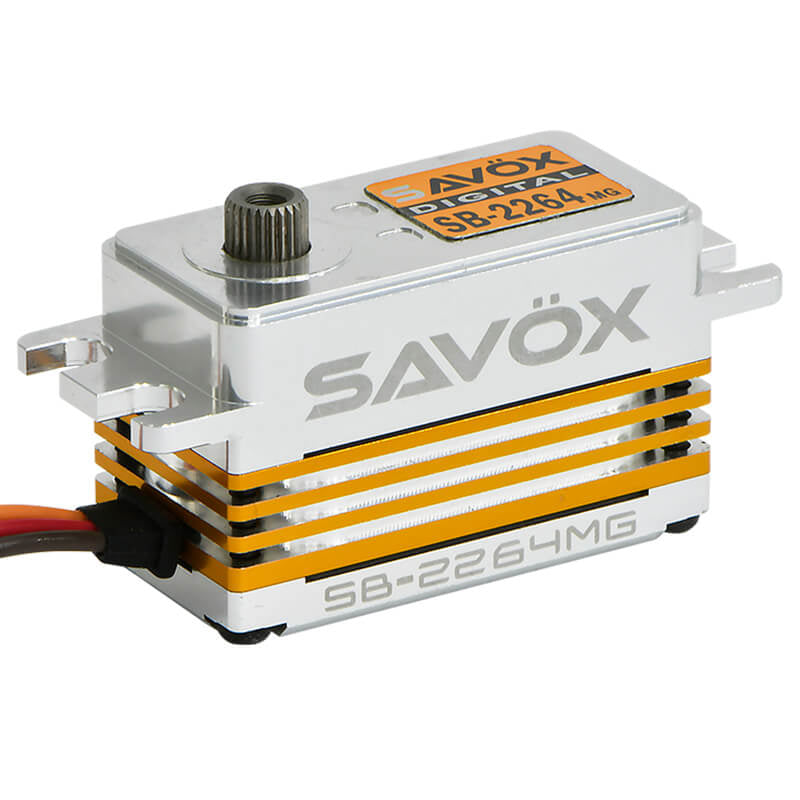 Savox SB-2264MG HV Digital Brushless Low Profile Servo 15kg/0.085s@7.4v