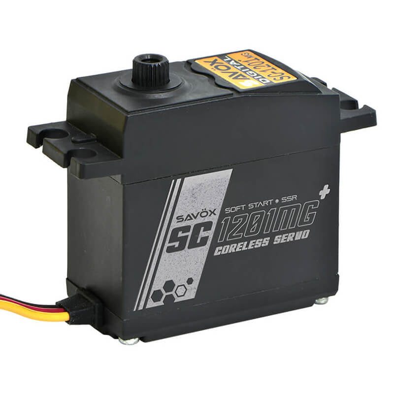 Savox SC-1201MG+ Digital Coreless Servo 25kg/0.15@6v PLUS