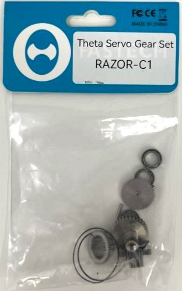 Theta Servo Gear Set - Razor C1 TGSC1 from Nexus Modelling Supplies Models Northampton Model Web Website Site Webshop Shop Webstore Store