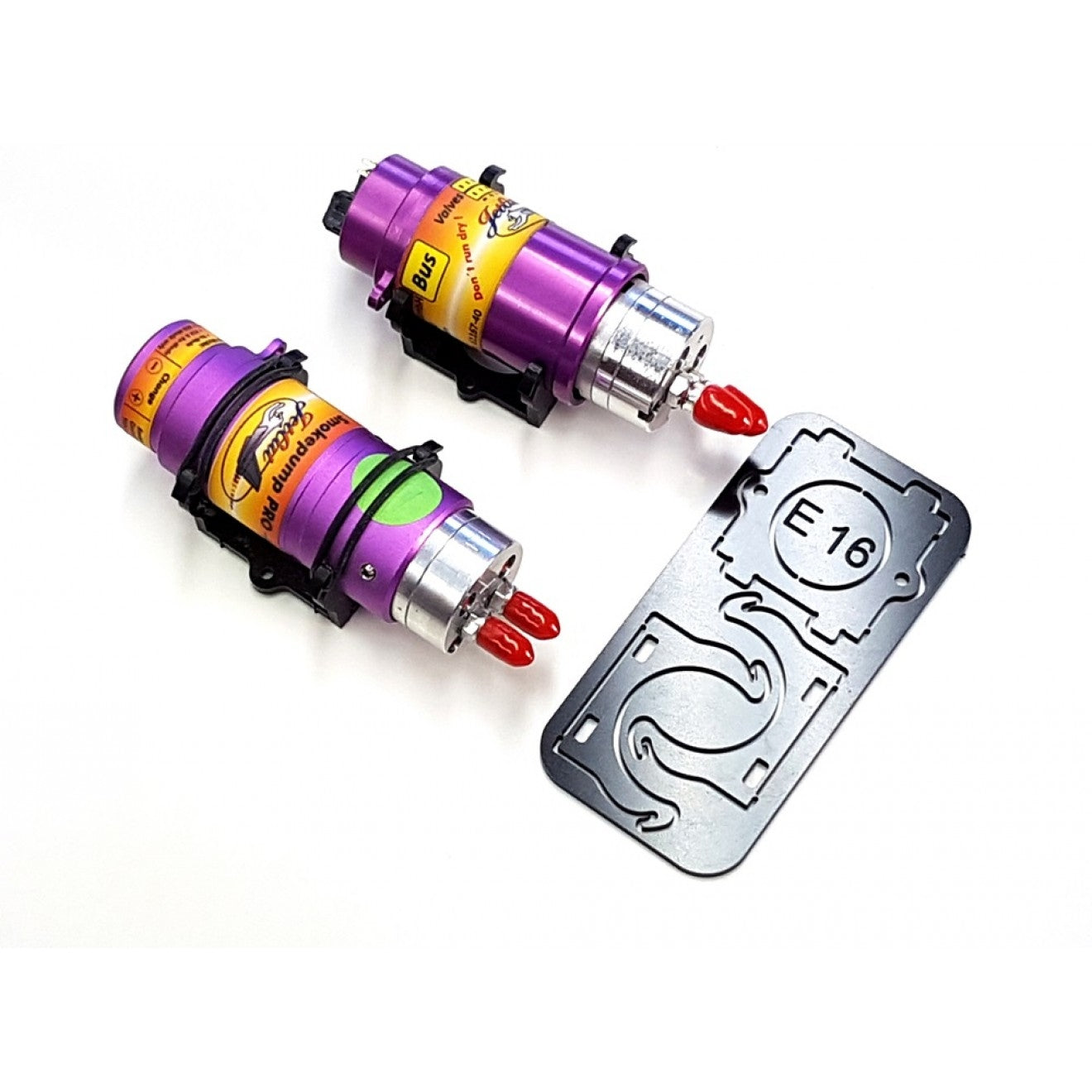 JetCat pump ER 16 + smoke pump PRO Click Holder from STV-Tech 015-15