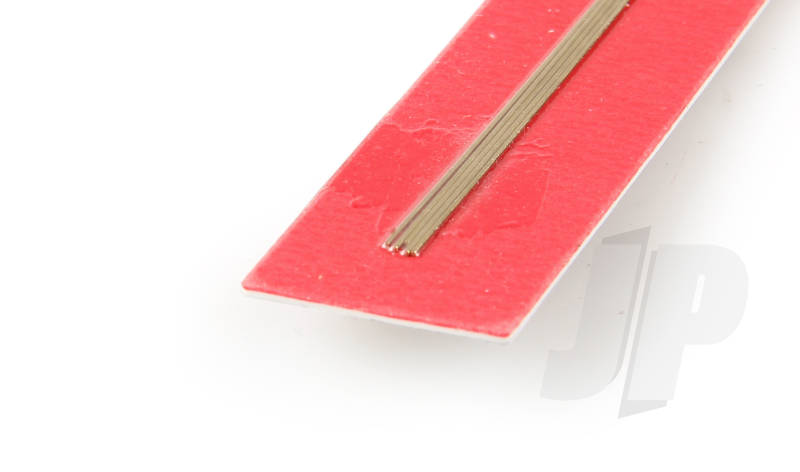 K&S .020 Brass Rod 12" (5 Pack) (0.51mm) 8159