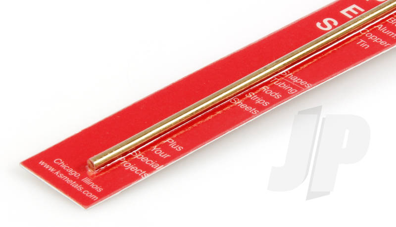 K&S 1/8 Brass Rod 12" (1 Pack) 164