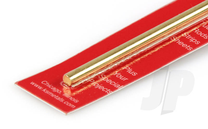 K&S 3/16 Brass Rod 12" (1 Pack) 166