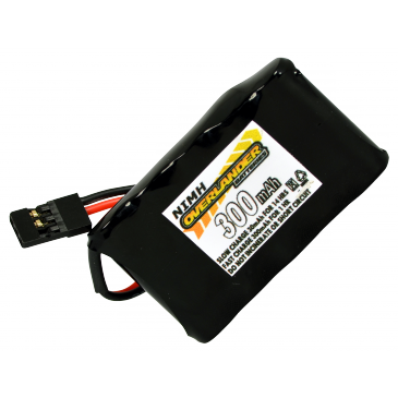 Overlander Nimh Battery 2/3 AAA Pack 300mah 6v Receiver Flat Premium Sport 1500