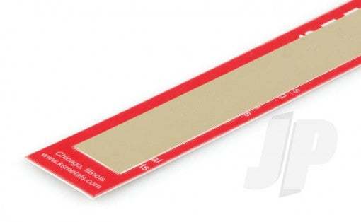 K&S .032 x 2 Brass Strip 12" (1 Pack) 244