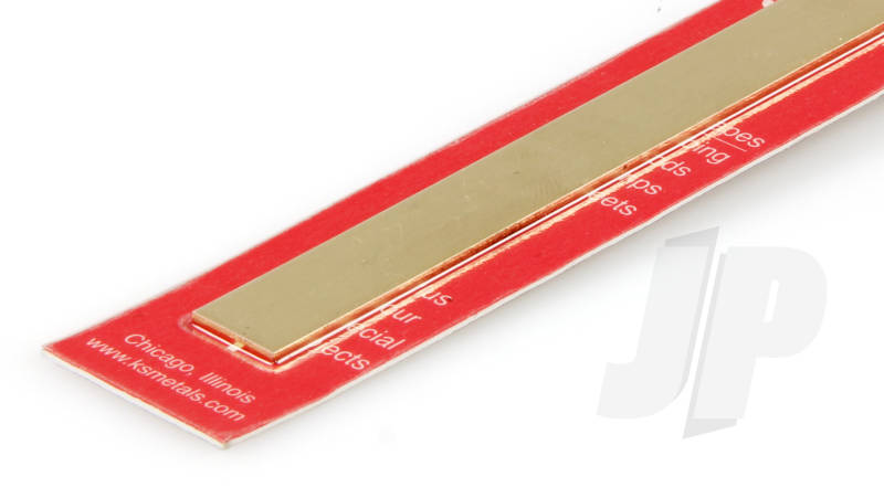 K&S .064 x 1/2 Brass Strip 12" (1 Pack) 246