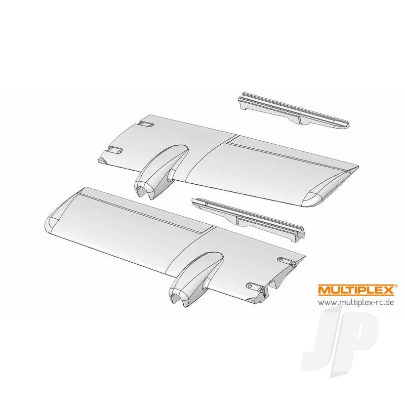 Multiplex Wing Panels Twinstar II 224172 25224172
