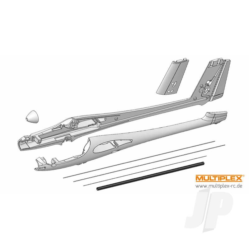 Multiplex Fuselage Spars and Hexagonal Tube Solius 224249 25224249