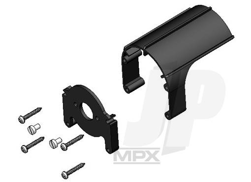 Multiplex Motor Mount For Permax 400 332699