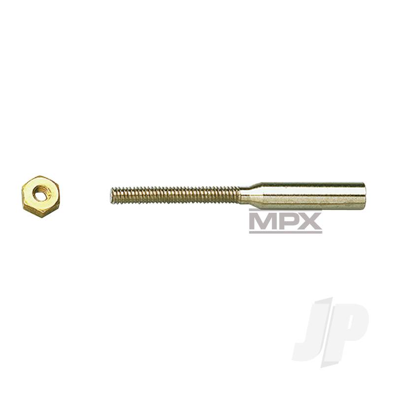 Multiplex Threaded Coupler M2 2mm 10pcs 702001 25702001