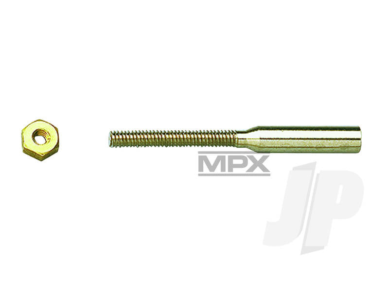 Multiplex Solder Coupler M3 26mm 10pcs 702031