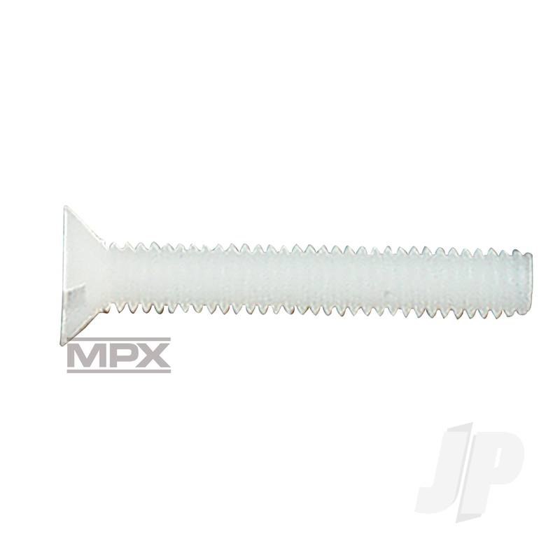 Multiplex Plastic Countersunk Screw M4x40 x10 713347 25713347