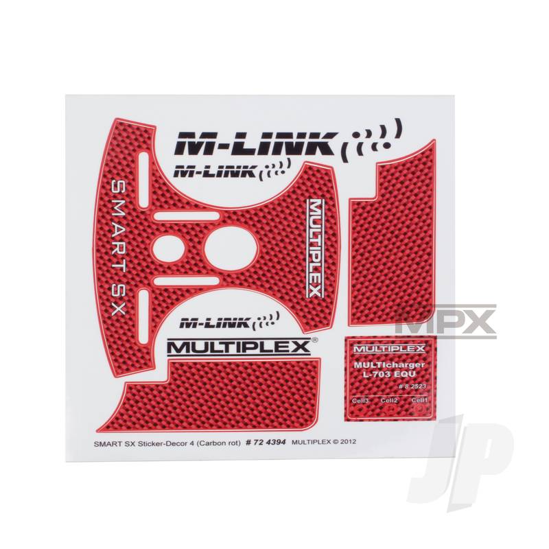 Multiplex Decal 4 SMART SX 724394 25724394