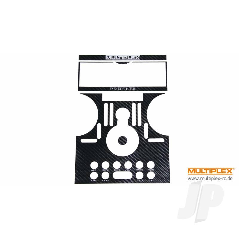 Multiplex Decal Set PROFI TX Carbon 724407 25724407