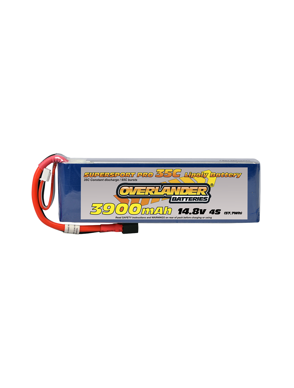 3900MAH 14.8V 4S 35C SUPERSPORT PRO LIPO BATTERY 2575