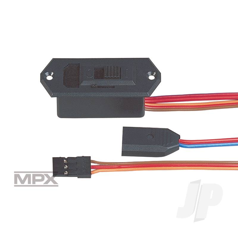 Multiplex Switch Black with charge Battery (UNI) 85039 2585039