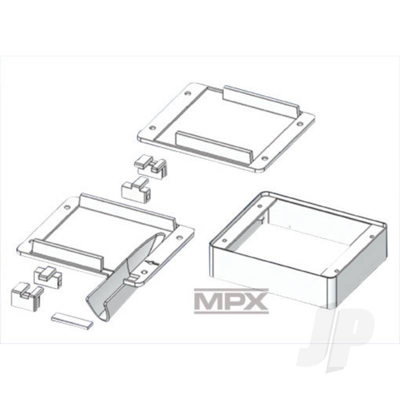 Multiplex Wing Servo Mount Universal (1 Pair) 85078 2585078