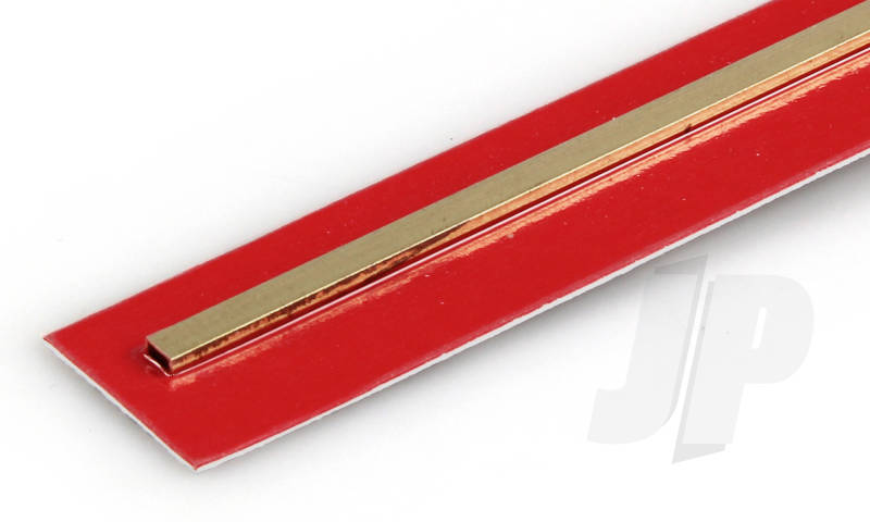 K&S 3/32 x 3/16 x .014 Rectangle Brass Tube 12" (1 Pack) 262