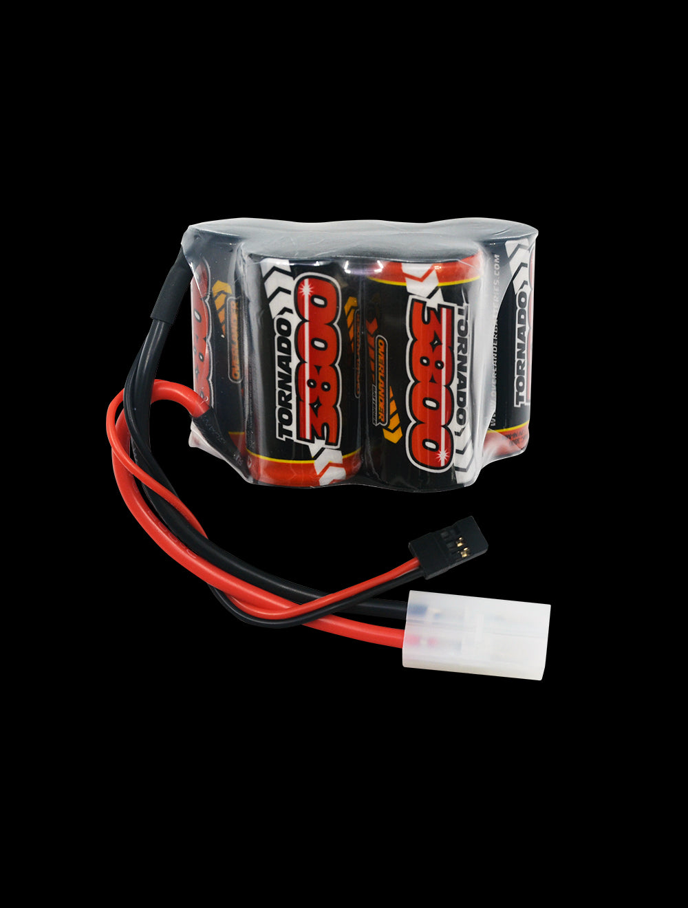 Overlander SubC 3800mAh 6V Hump Premium Sport NiMH Battery - Tamiya & JR Connector 2623