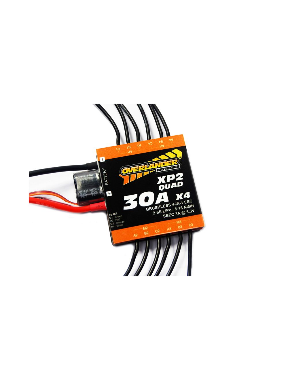 Overlander Overlander XP2 QUAD 30A Brushless ESC for Quadcopters 2694