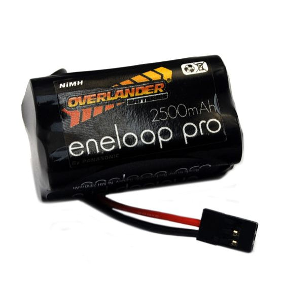 Overlander Eneloop Pro AA 2500mAh 4.8V Square NiMH Battery - JR Connector 2781