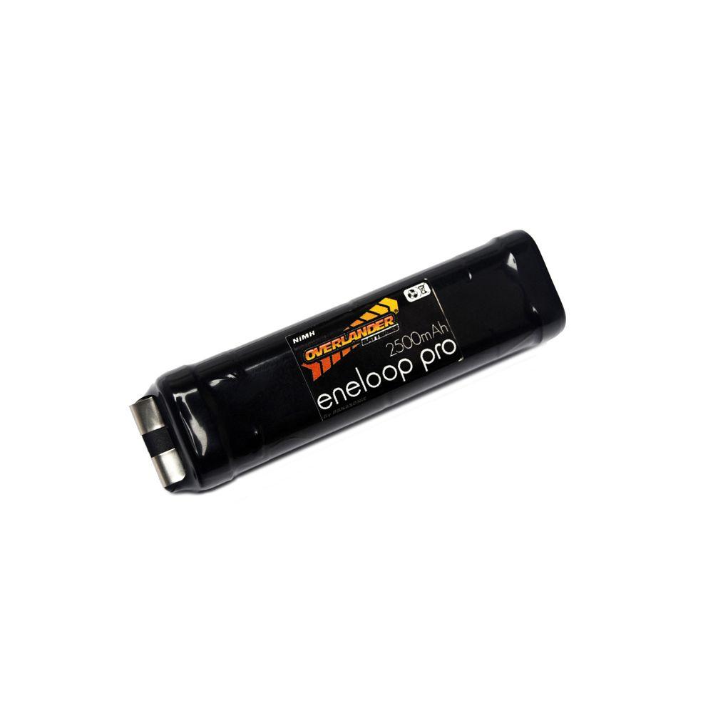 Overlander Eneloop Pro AA 2500mAh 9.6V Push Fit Square NiMH Battery 2787