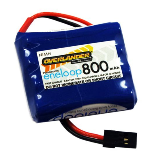 Overlander Panasonic Eneloop AAA 800mAh 4.8V Flat NiMH Battery - JR Connector 2822