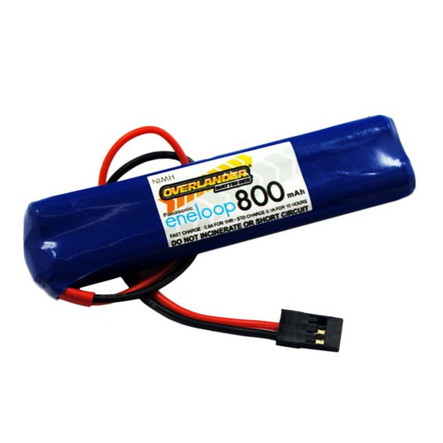 Overlander Panasonic Eneloop AAA 800mAh 4.8V Config 9 NiMH Battery - JR Connector 2824