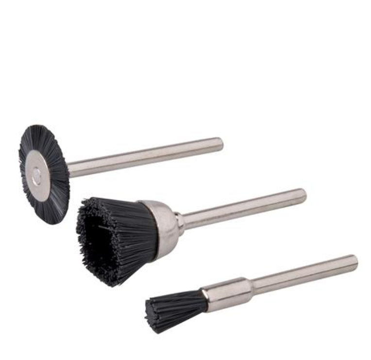 Silverline Rotary Tool Nylon Brush Set 3pce 282523