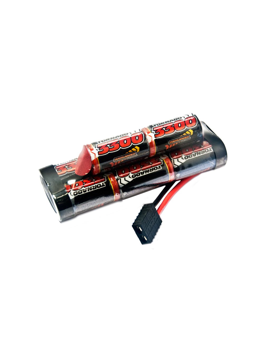 Overlander SubC 3300mAh 9.6V 8-Cell Hump Traxxas Premium Sport NiMH Battery - Deans Connector 2841