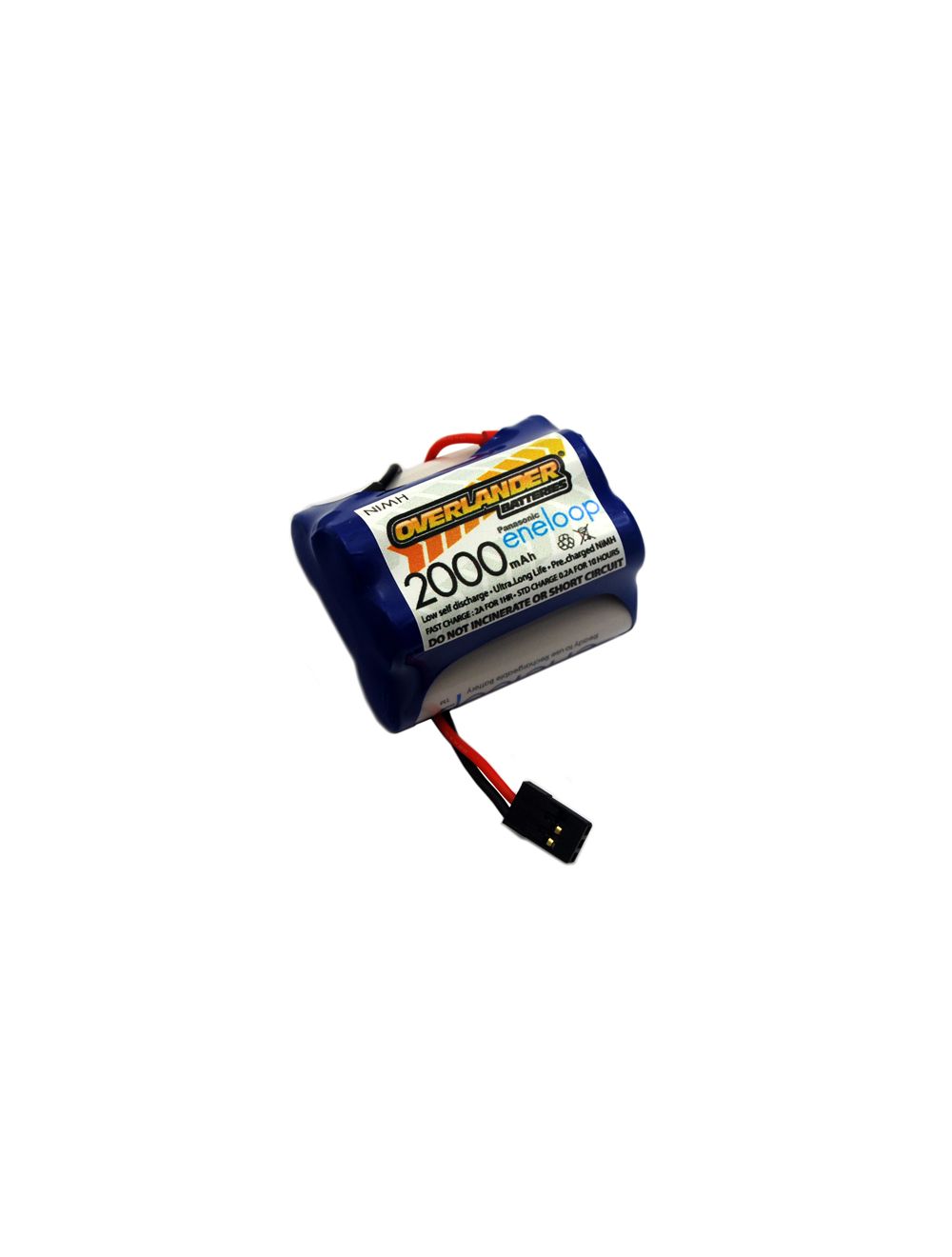 Overlander Panasonic Eneloop AA 2000mAh 6v Hump NiMH Battery - JR Connector 2871