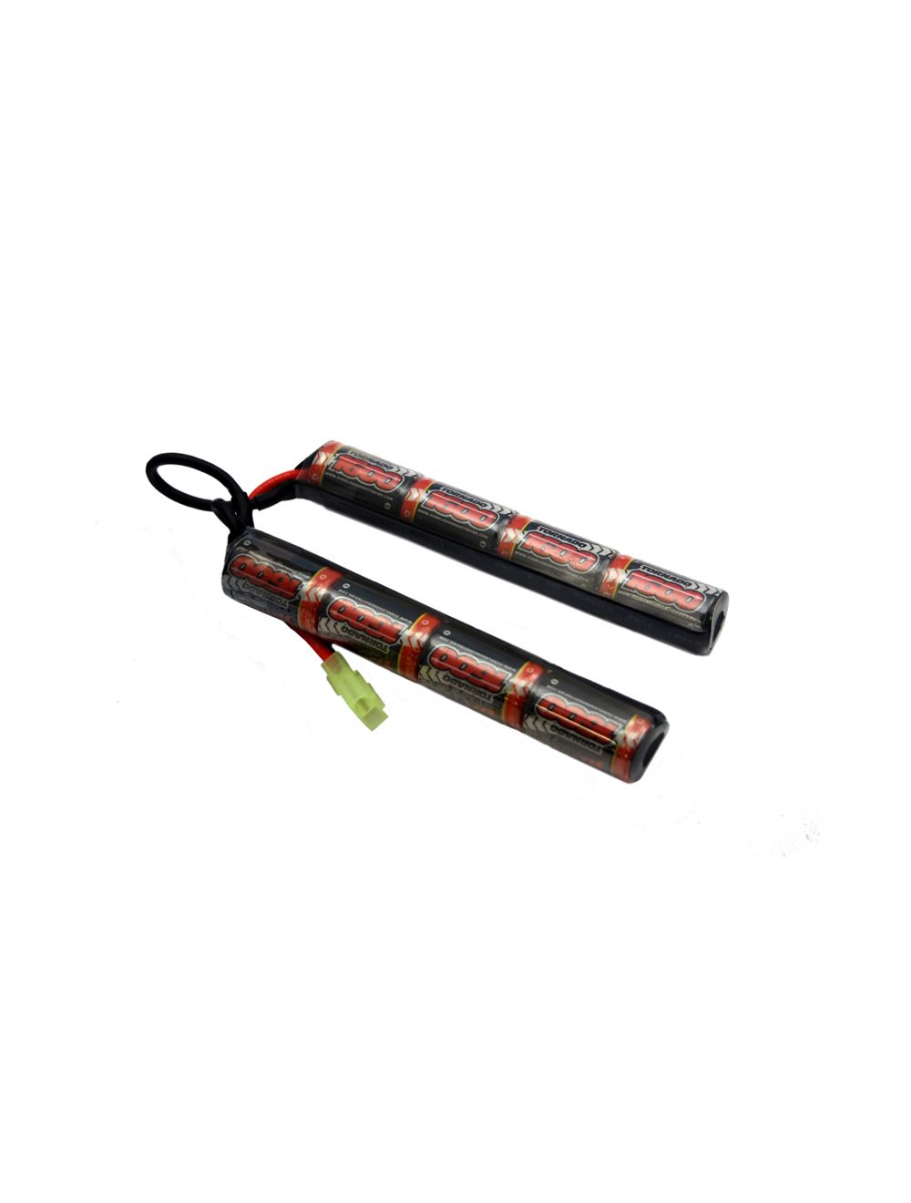 Overlander Airsoft - 2/3 AF 1600mAh 9.6V Crane Premium Sport NiMH Battery - Mini Tamiya Connector 2885