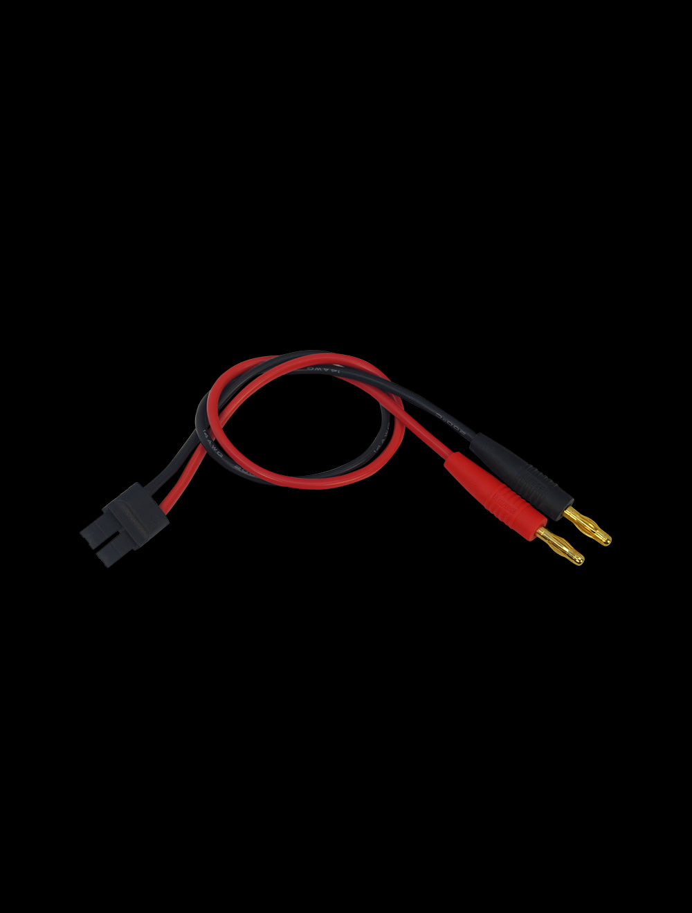 Overlander Traxxas to 4mm Gold Connectors Charge Lead 3188