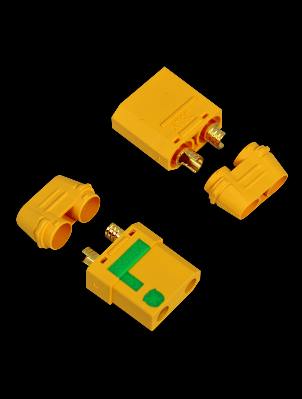 Overlander XT90 Anti-Spark Connectors (2 Pairs) 3219