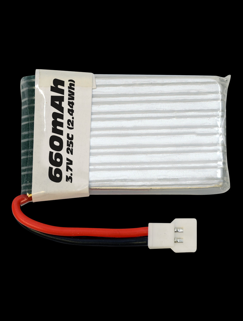 Overlander 660mAh 3.7V 1S 25C LiPo Battery 3432