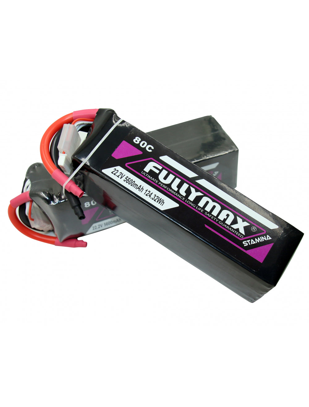 Overlander Fullymax 5600mAh 22.2V 6S 80C LiPo Battery - No Connector 3444