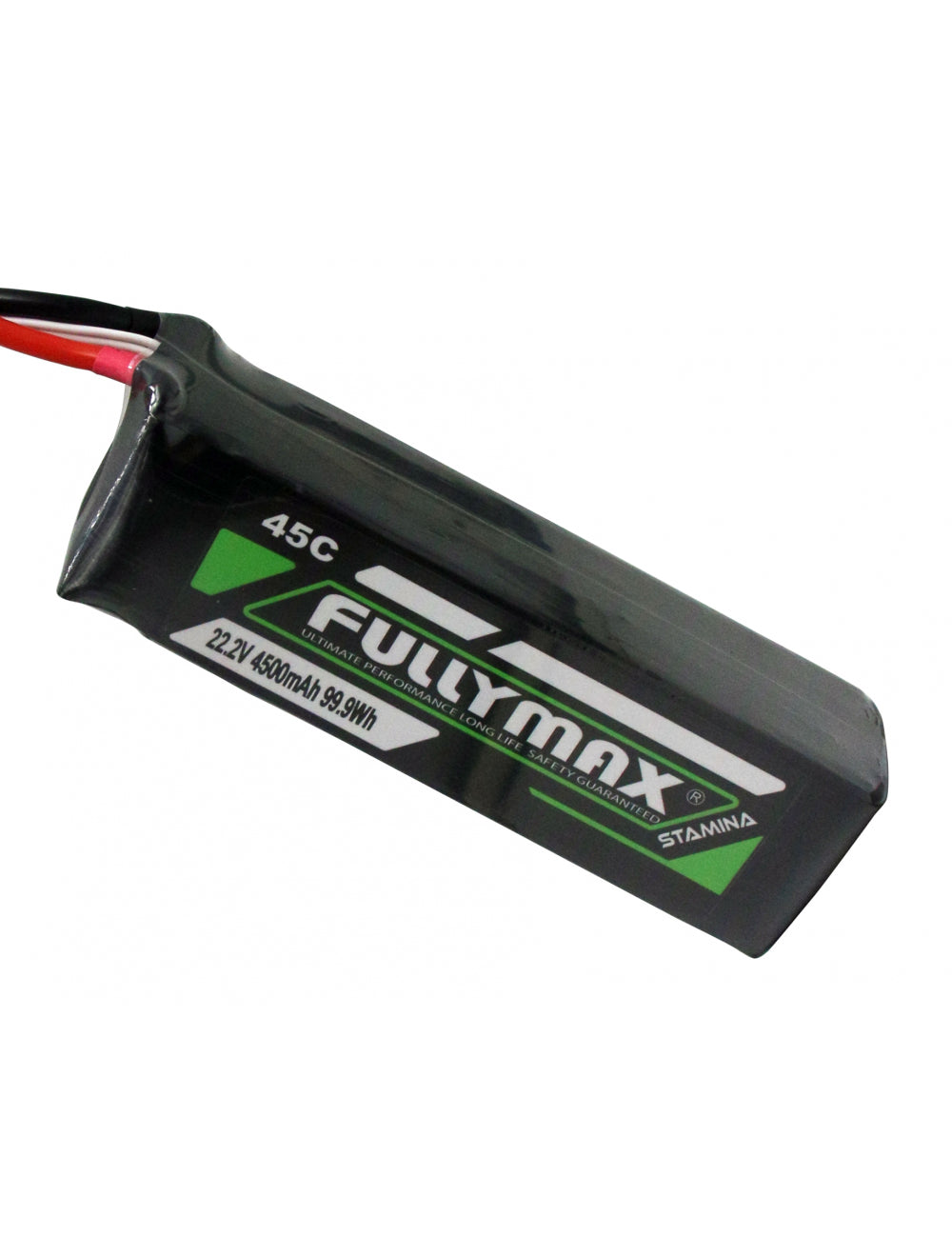 Overlander Fullymax 4500mAh 22.2V 6S 45C LiPo Battery - No Connector 3446