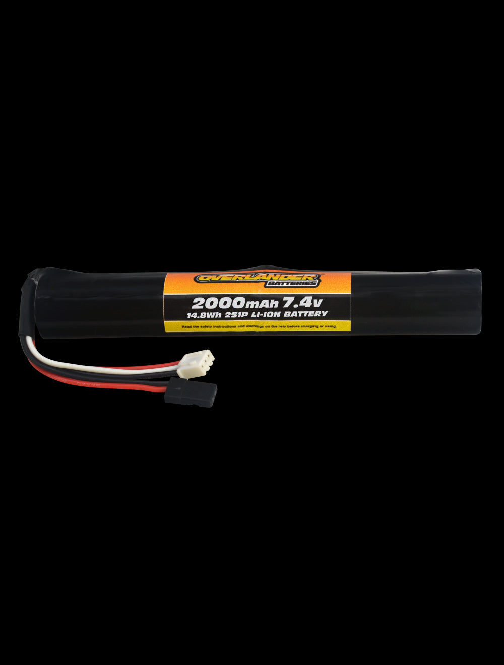 Overlander 2000mAh 7.4V 2S Config 3 Li-Ion Battery 3454