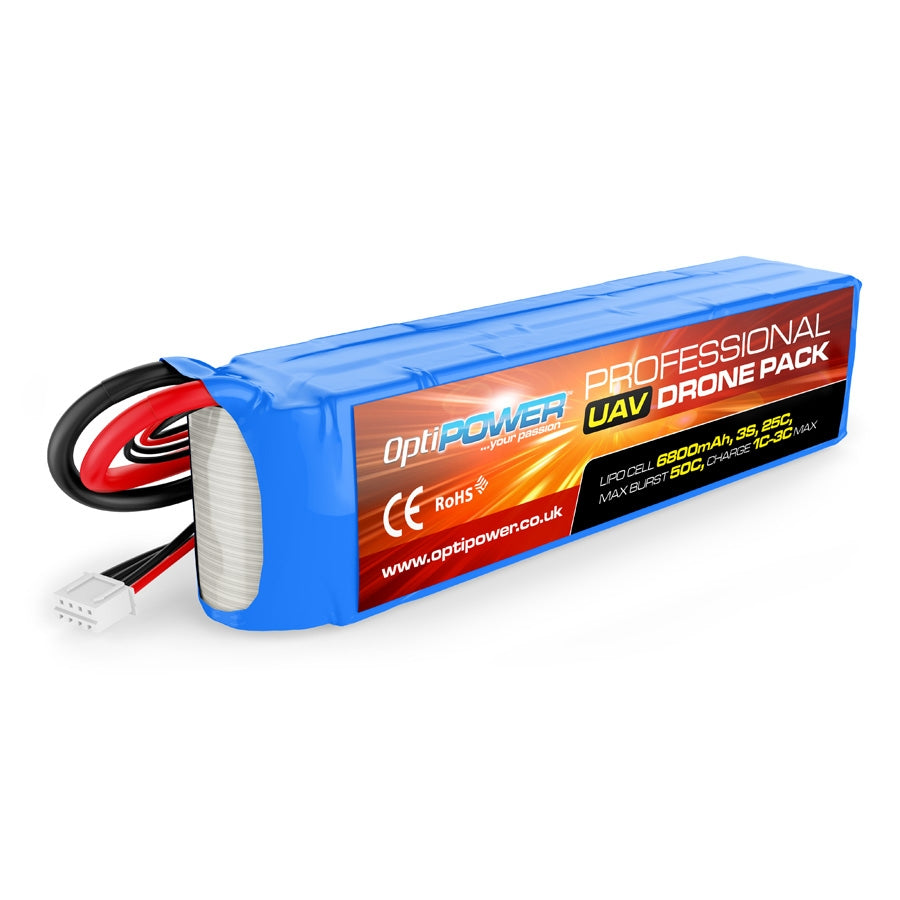 Optipower 3S 6800mAh Pro UAV Lipo Battery OPR68003S