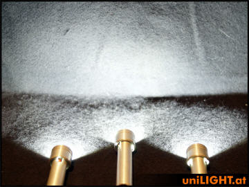 UniLight 3x8W Triple-Spotlight 15mm T-Fuse White SPOT15F-080-3xWE
