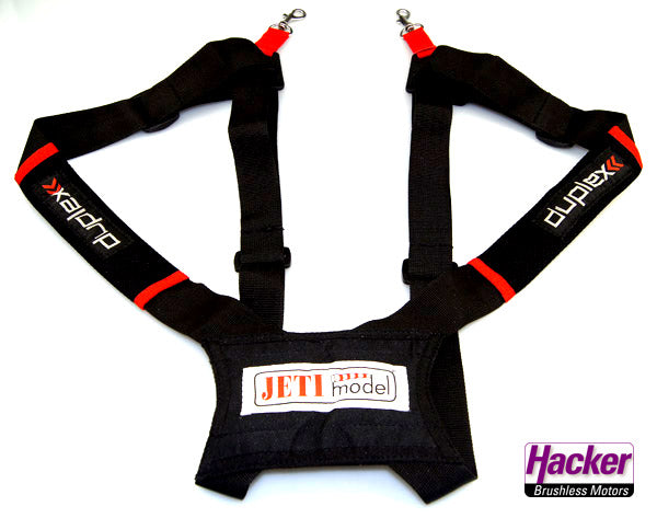 4-point Adjustable Harness Transmitter Neck Strap for Jeti DC & DS DUPLEX 2,4EX Radios JMS-DC-CS